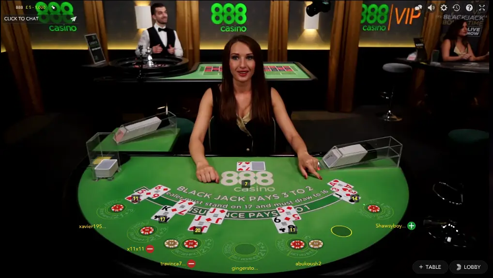 Best Live Dealer Blackjack