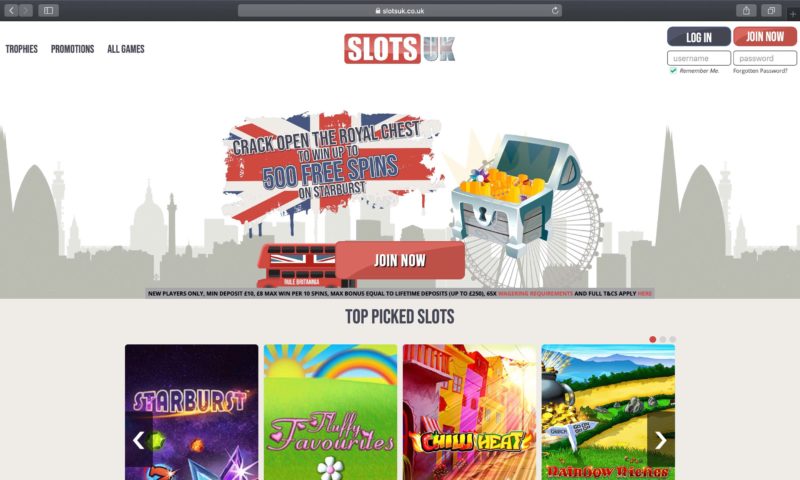 Slots Uk Sites