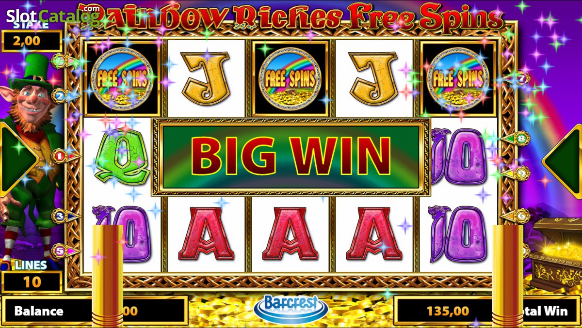 Rainbow Riches Free Spins