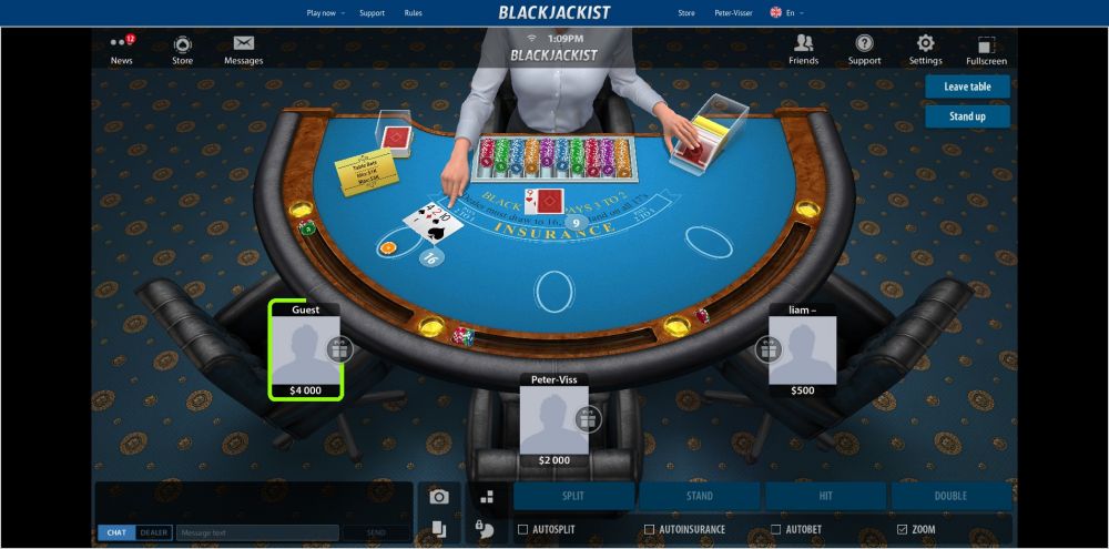 Online Blackjack Multiplayer Free No Download