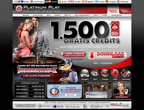 Platinum Casino Online