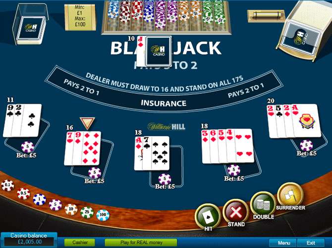 Blackjack Flash