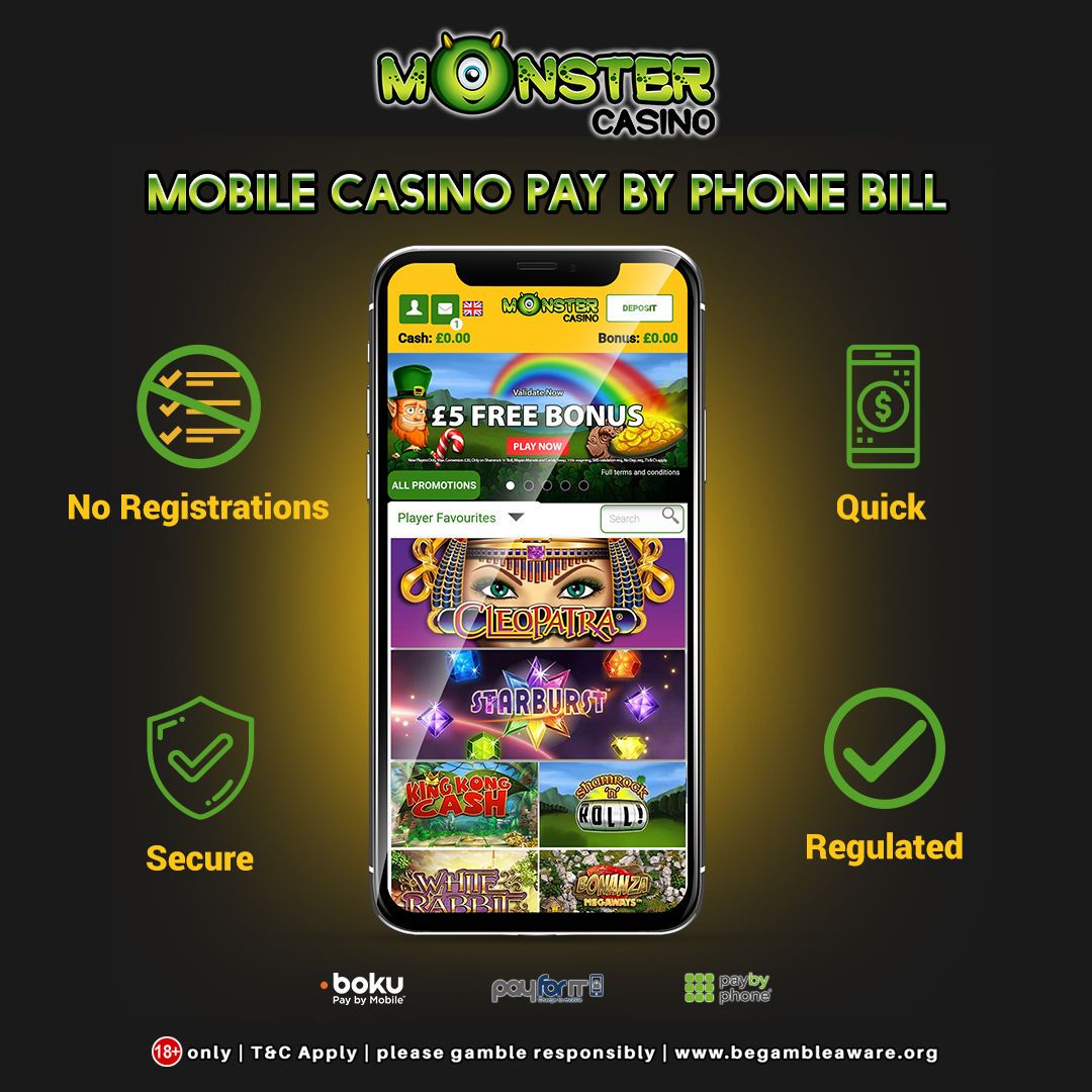 Pay By Mobile Phone Bill Casino