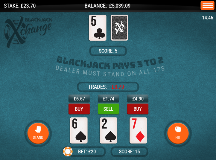 Blackjack Exchange