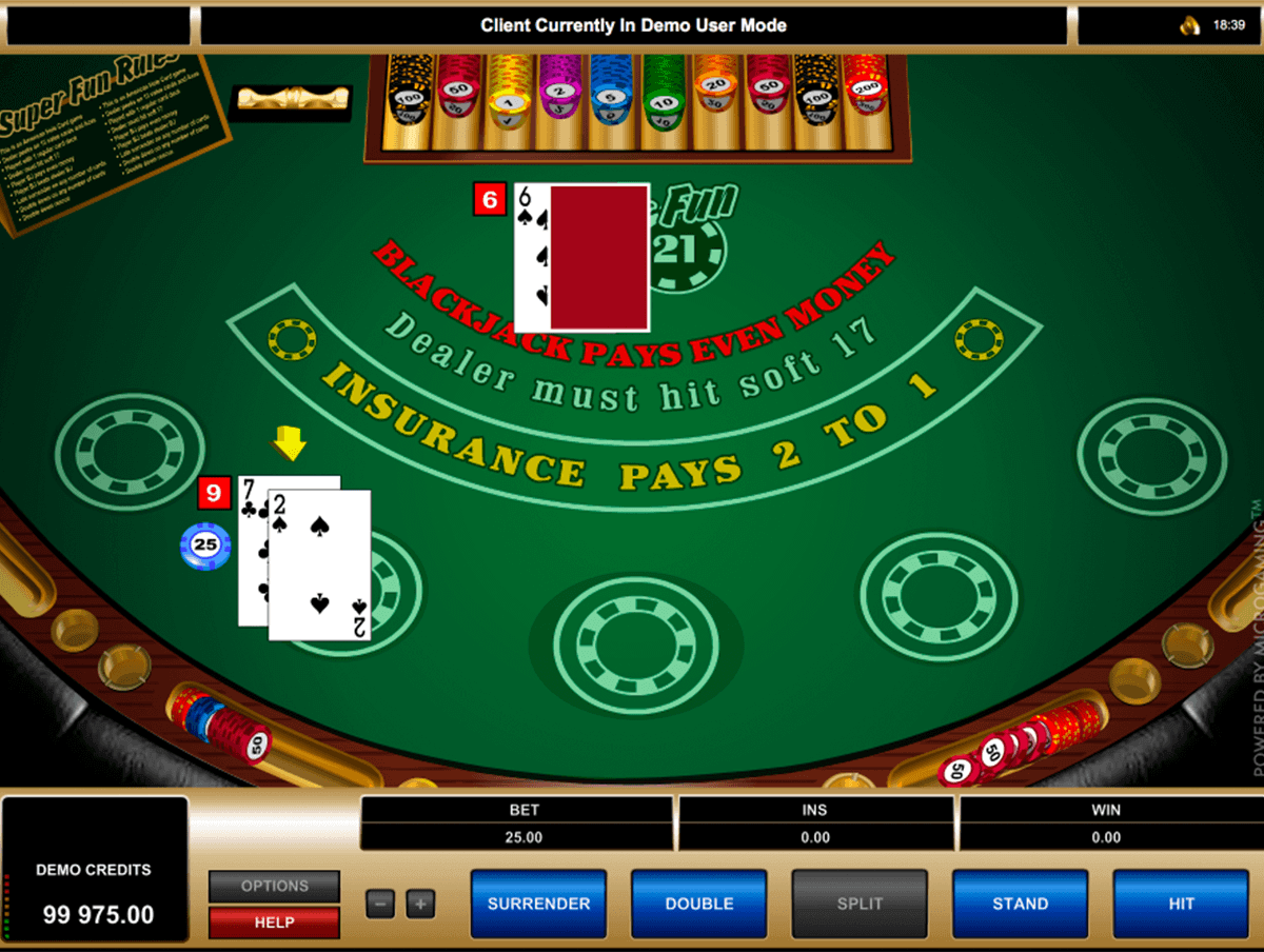 Fun 21 Blackjack