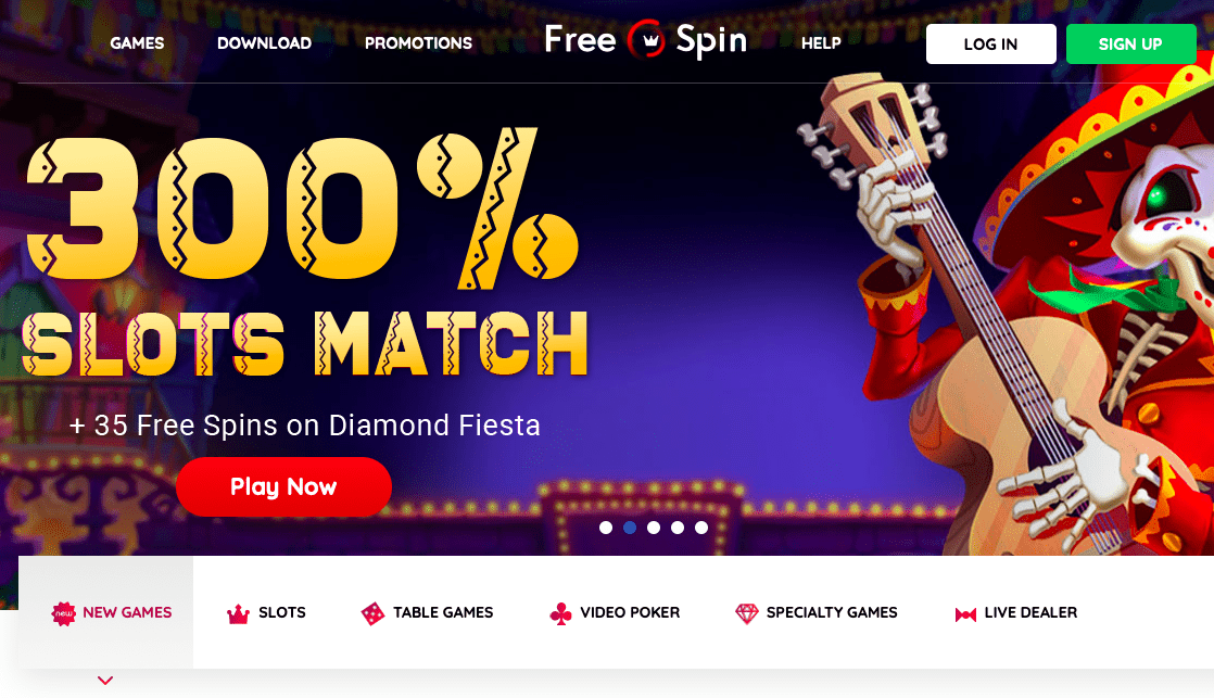 Online Casino Free Spins Sign Up