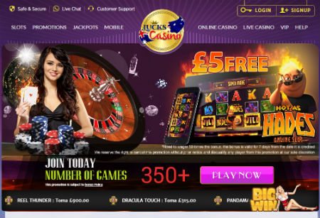 Lucks Online Casino Free Bonus no Deposit