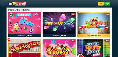 Mr Spin New Games Mr Spin New Games