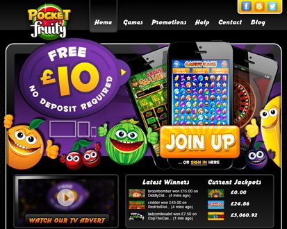 Pocket Fruity Mobile Casino