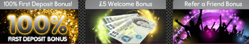 PocketWin Welcome Bonuses