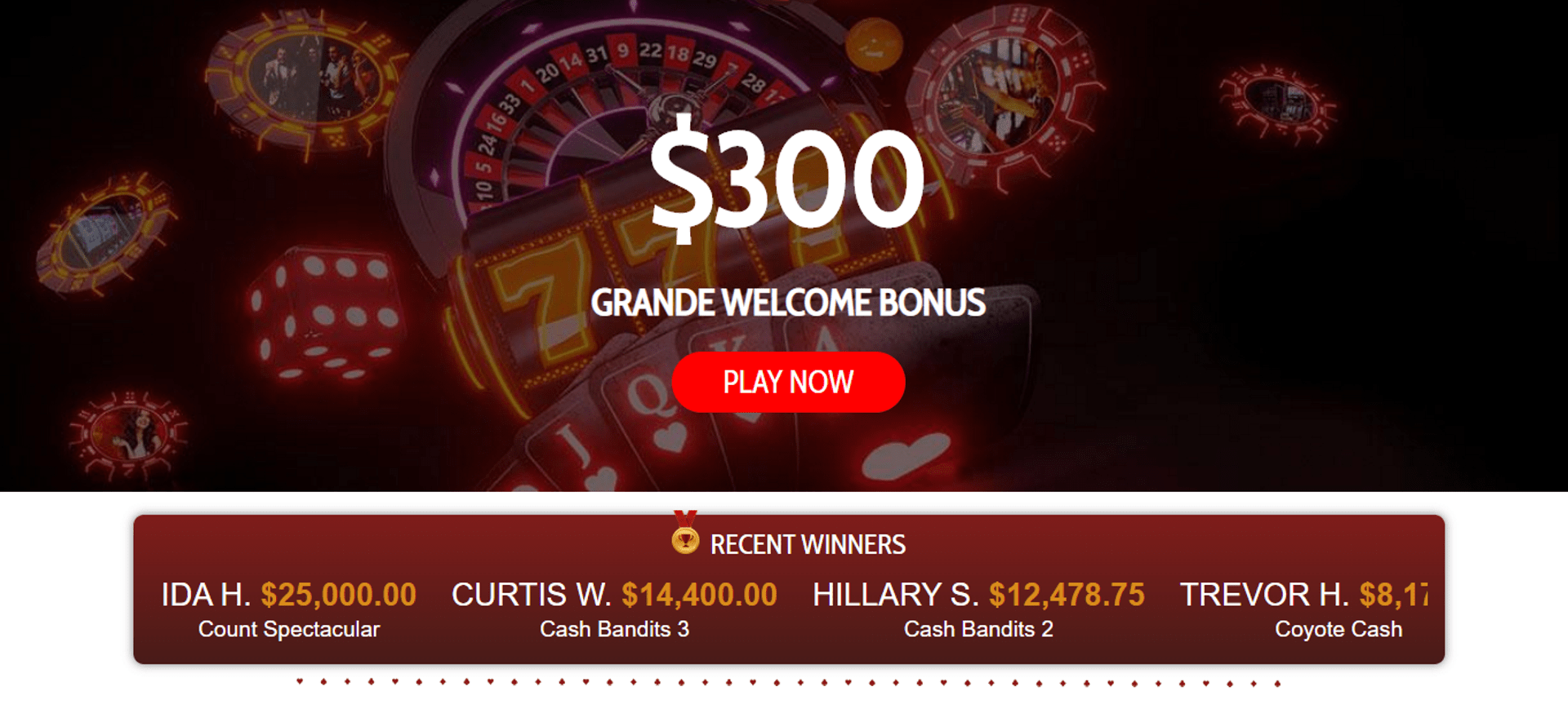 100 Deposit Bonus Casino