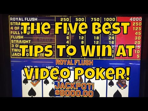 Basic Video Poker Strategy – Get Help On Your Game From Expert Players