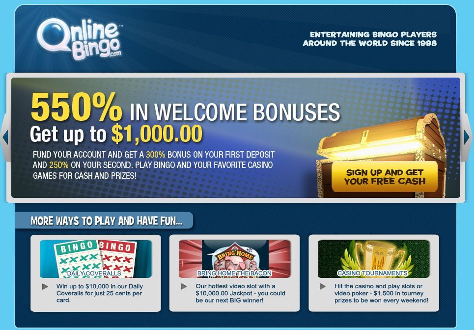 Best Bingo Sign Up Bonus