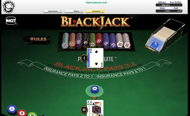 Blackjack Deposit Bonus
