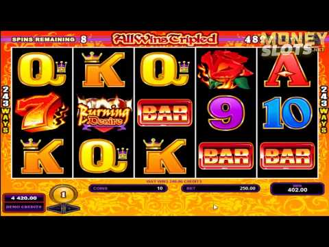 Burning Desire Slots 2022 - Play For Free And Get A $1600 Welcome Bonus