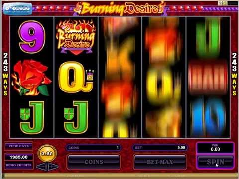Burning Desire Slots 2022 - Play For Free And Get A $1600 Welcome Bonus