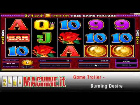 Burning Desire Slots 2022 - Play For Free And Get A $1600 Welcome Bonus