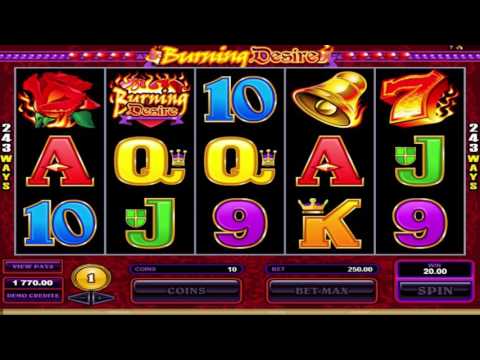 Burning Desire Slots 2022 - Play For Free And Get A $1600 Welcome Bonus