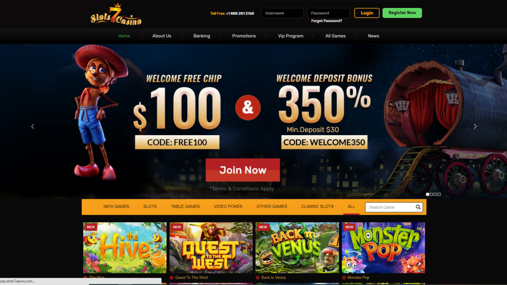 Free Slot No Deposit Bonus