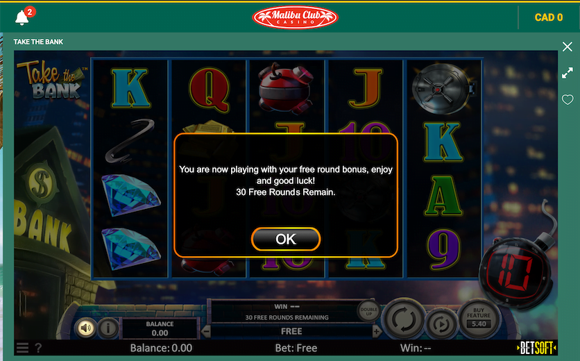 Free Spins With No Deposit Casino