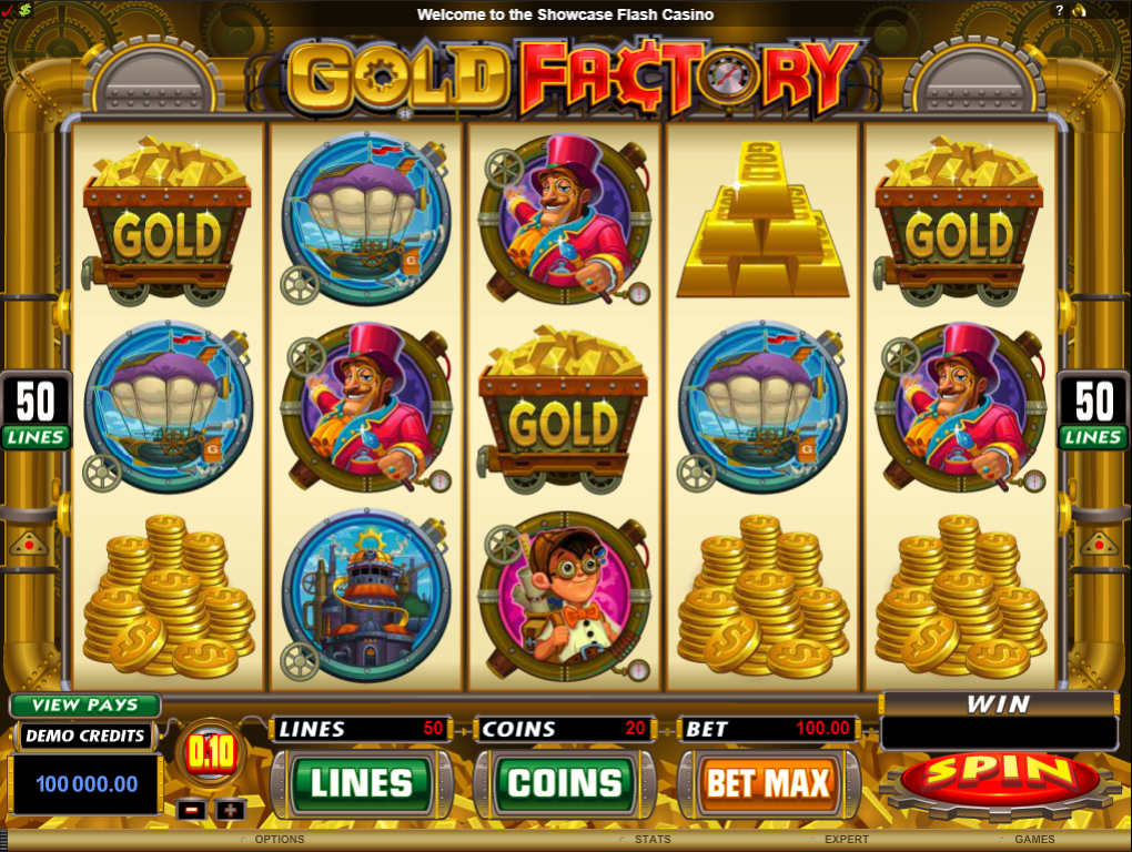 Gold Factory Slots Game