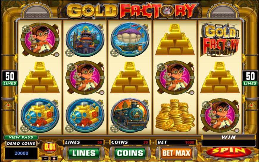 Gold Factory Slots Game