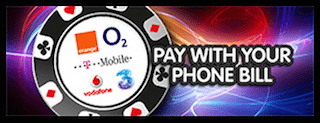 mFortune Mobile Casino Deposit by Phone Bill