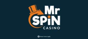 Mr Spin Casino -  UP TO 50 FREE SPINS & 100% FIRST DEPOSIT MATCH